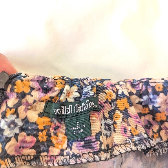 Wild Fable Flower Print Skirt - Picture 7 of 8
